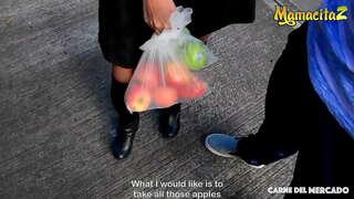 CARNE MERCADO DEL - Луна Castillo - Sexy Colombiana Blows And Фуцкс Хард With Алекс Moreno