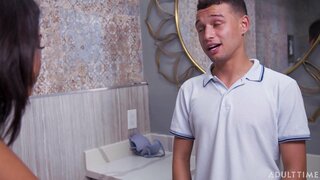 Βιέννη Μαύρο Έπιασε Φίλε μαλακίας με Την μάνα Σουτιέν!